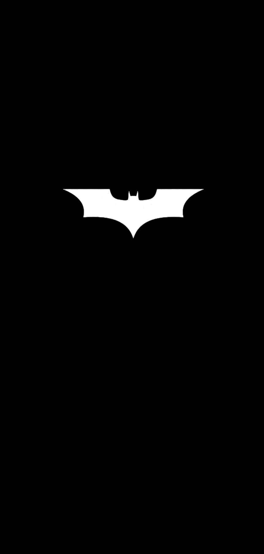 The Dark Knight in Monochrome Wallpaper
