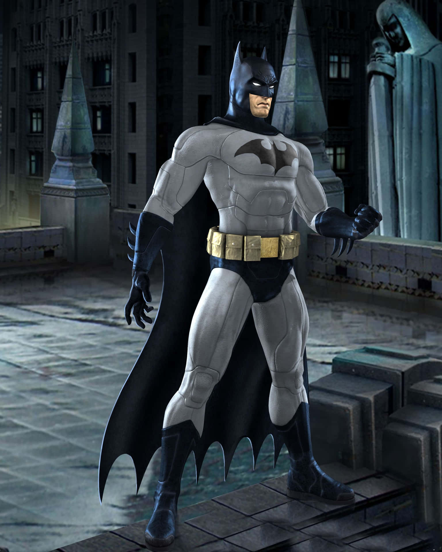 The Dark Knight, Batman, Ready To Fight Crime Wallpaper