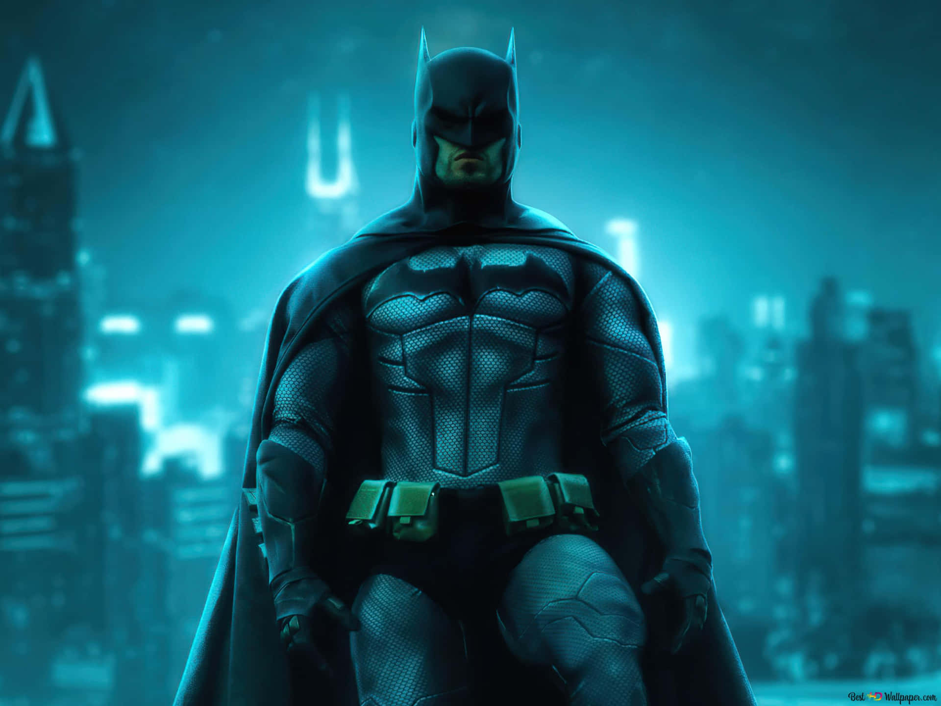 Bienvenidoa La Ciudad De Batman, El Hogar Del Caballero Oscuro. Fondo de pantalla