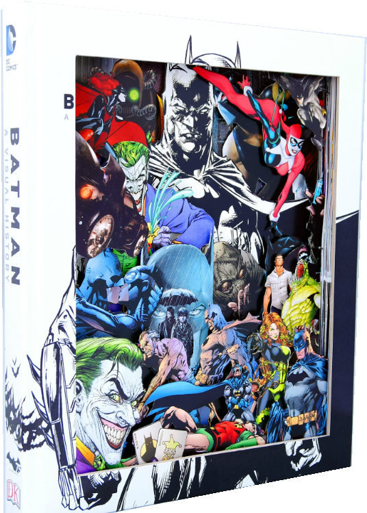 Batman Comics Collage PNG
