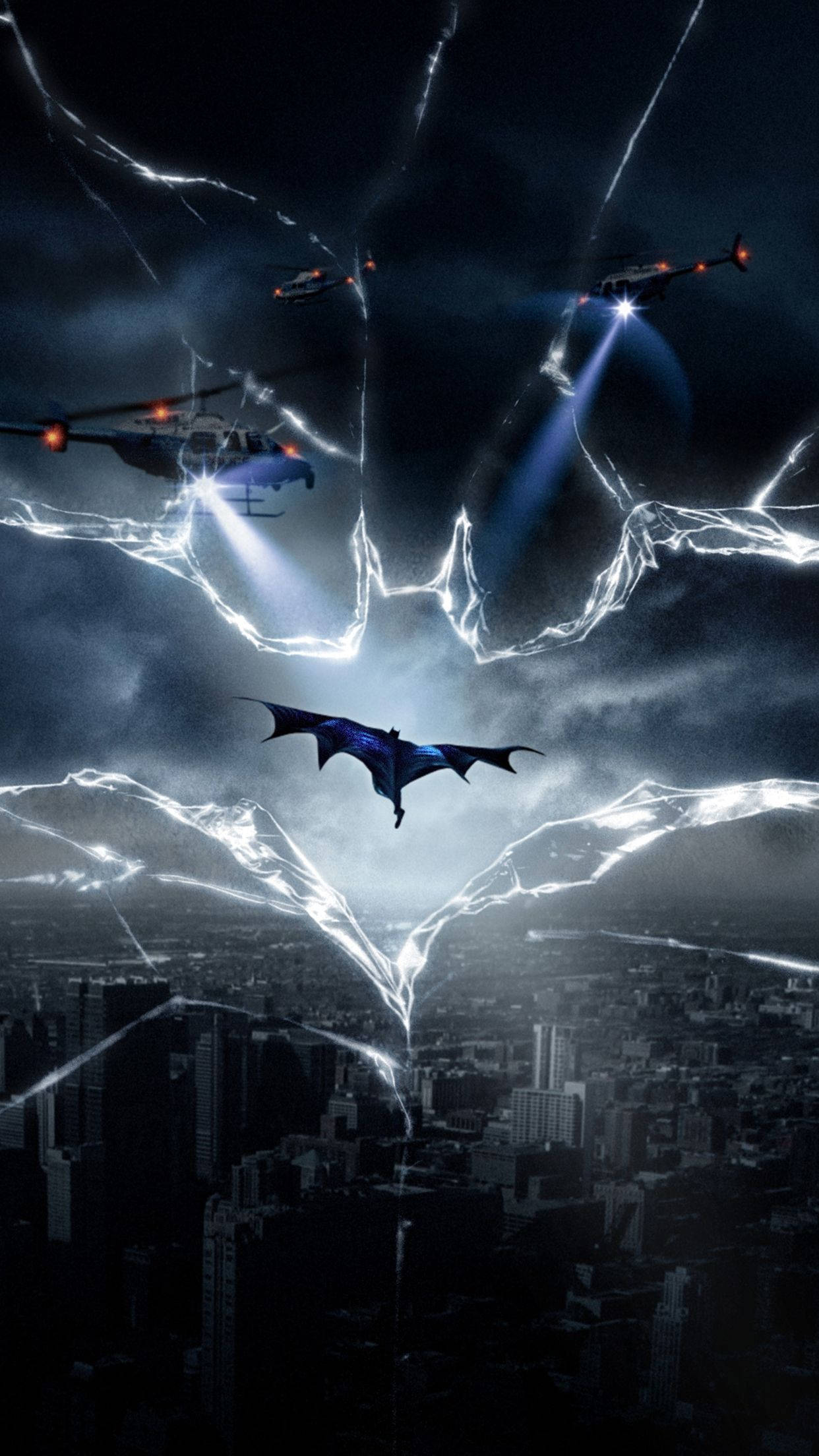 Batman Dark Knight Rises iPhone X Wallpaper