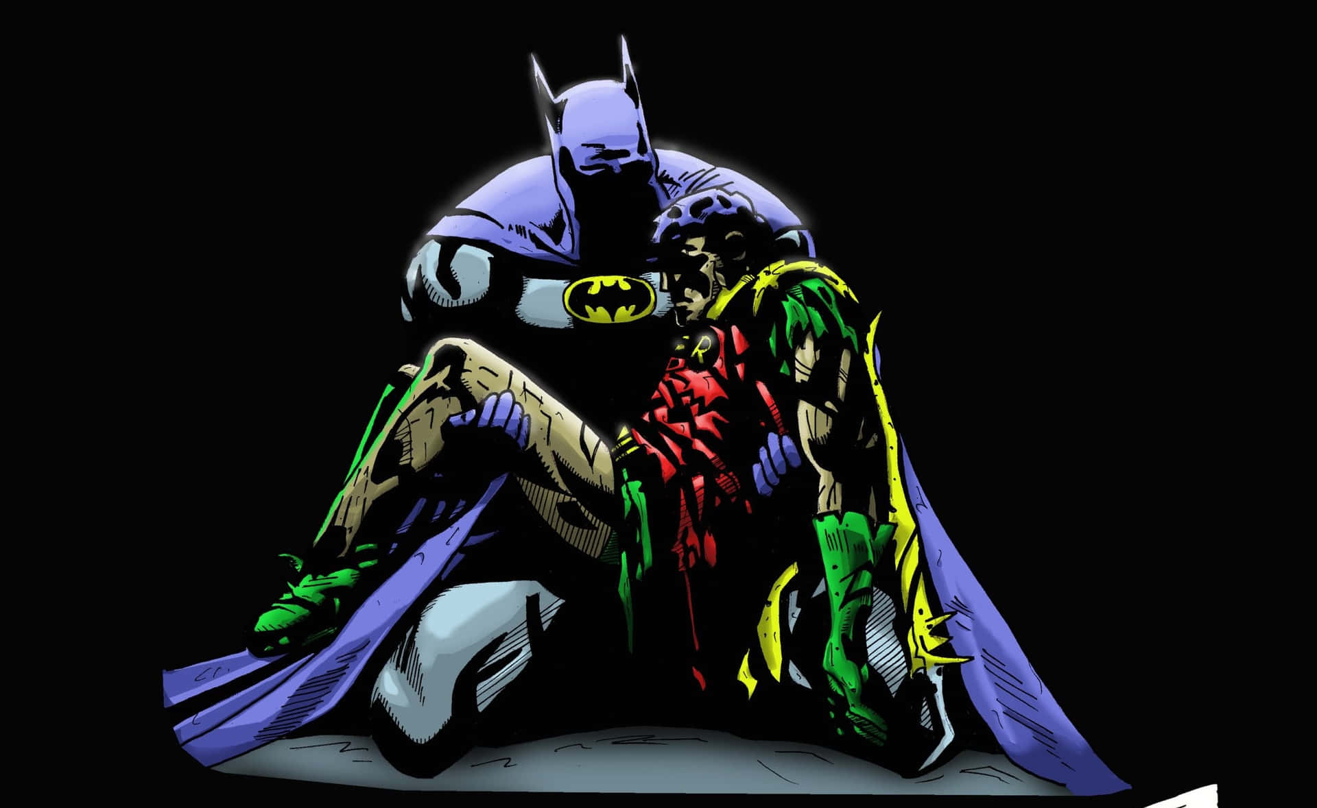 Elpunto De Inflexión Oscuro - Batman: Muerte En La Familia Fondo de pantalla