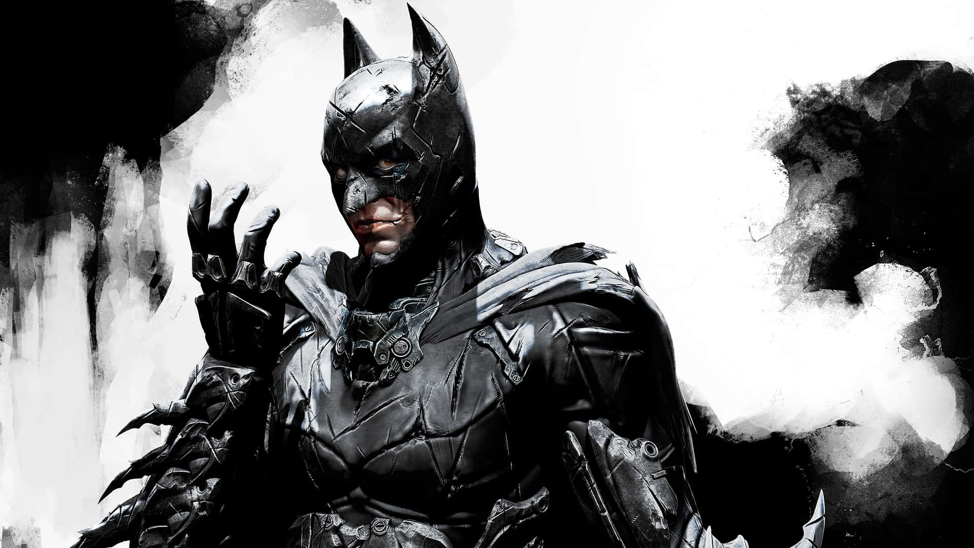 Elcaballero Oscuro Batman En Un Escritorio Fondo de pantalla