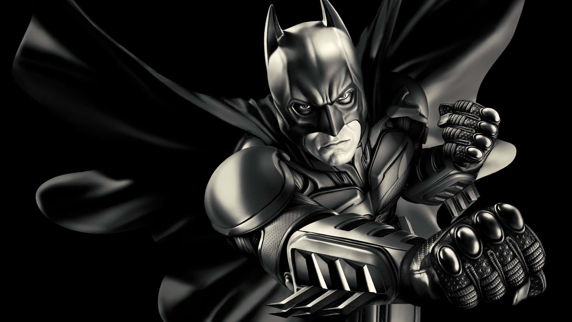 Gotham's Protector - Batman Desktop Wallpaper
