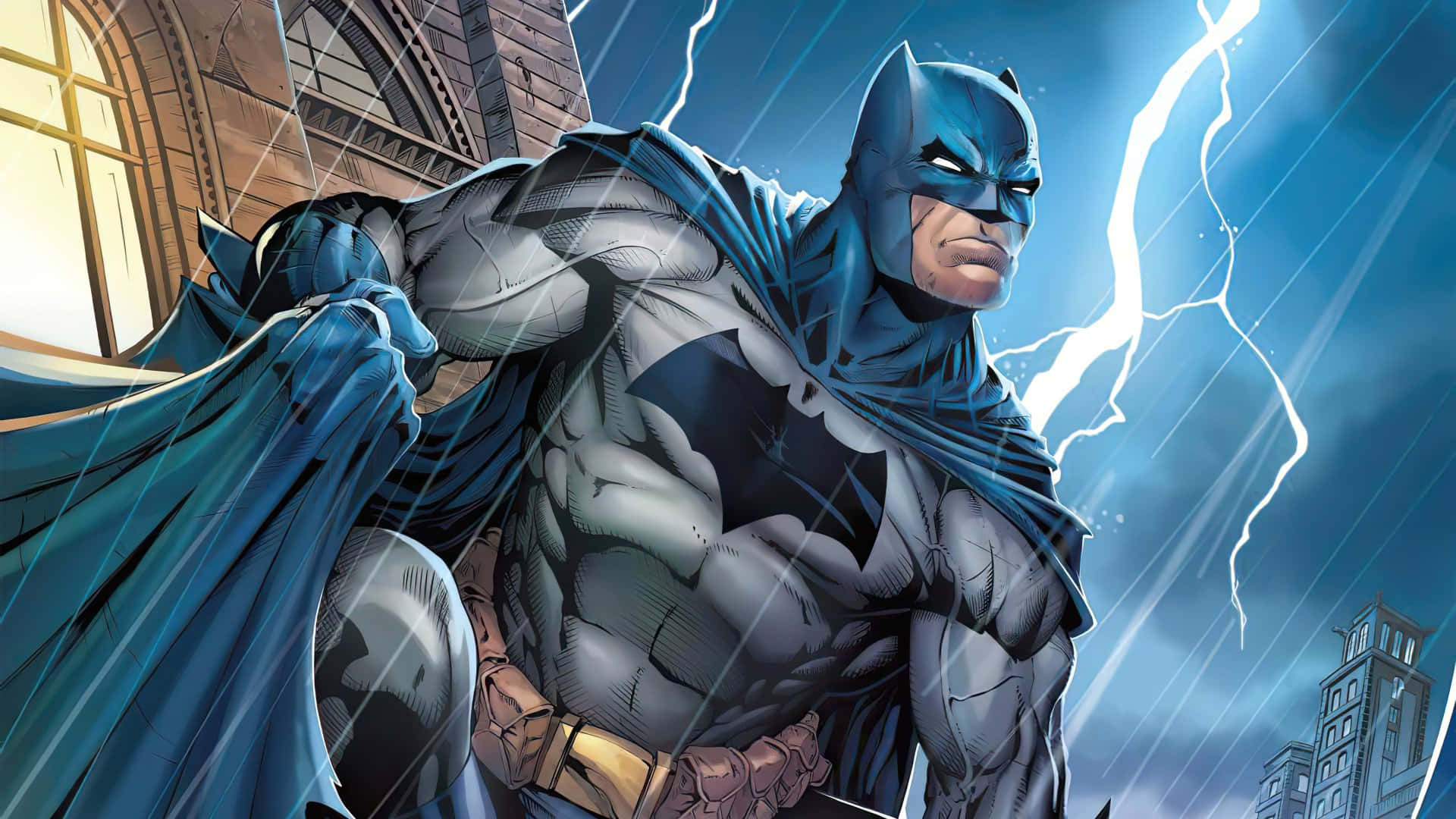 The Dark Knight Rises: Bruce Wayne as Batman Desktop Wallpaper Wallpaper