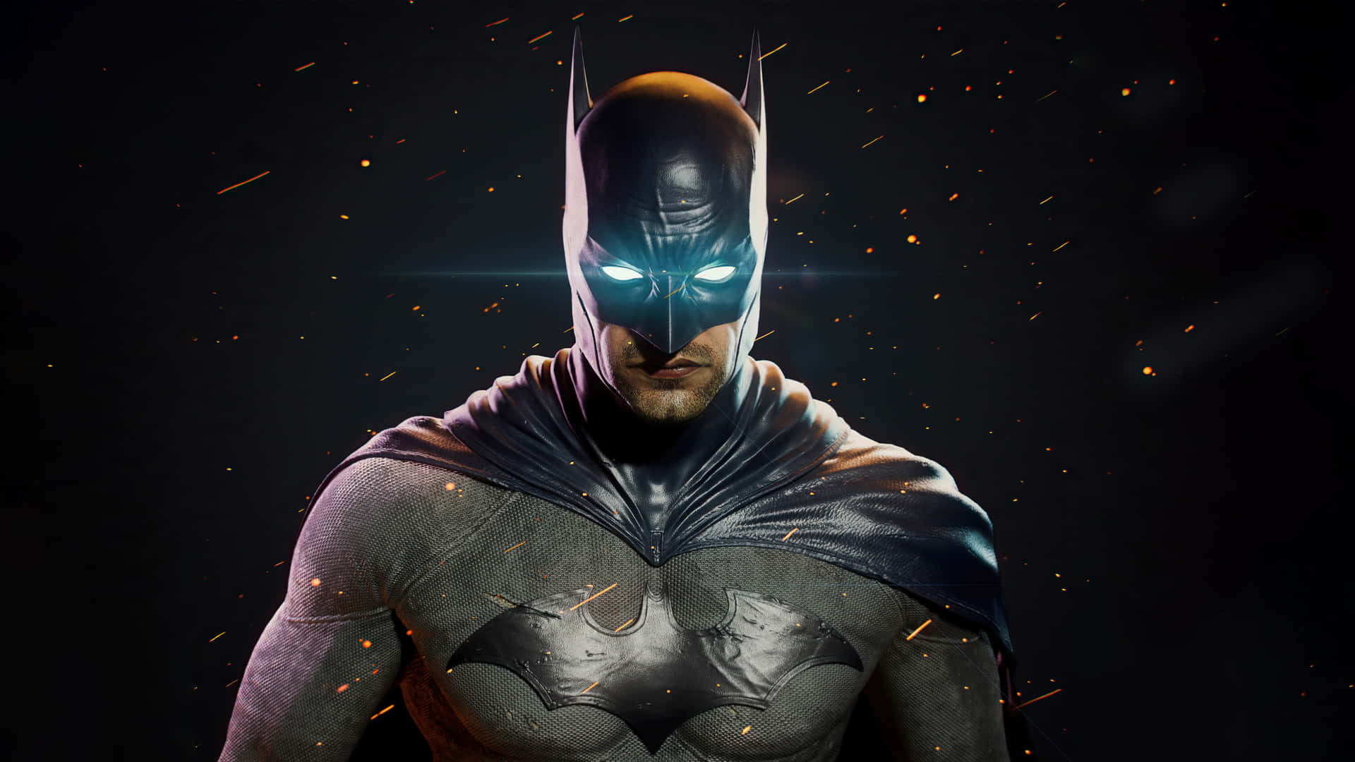 Join The Dark Knight In Metropolis Wallpaper