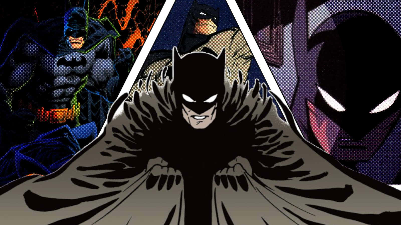 Batman Évoluant Dans Les Ombres Fond d'écran