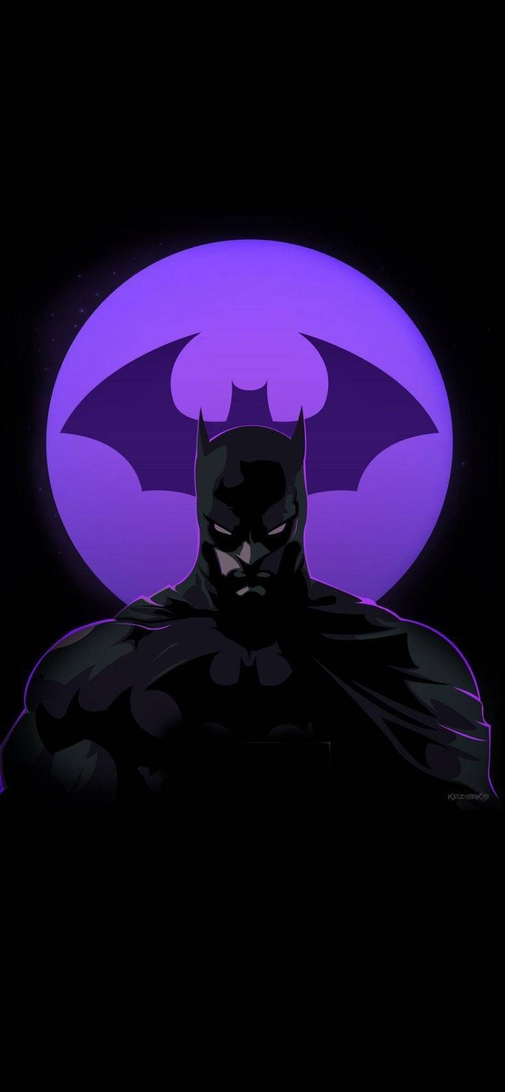 Download Batman Fanfiction Illustration Iphone X Wallpaper 