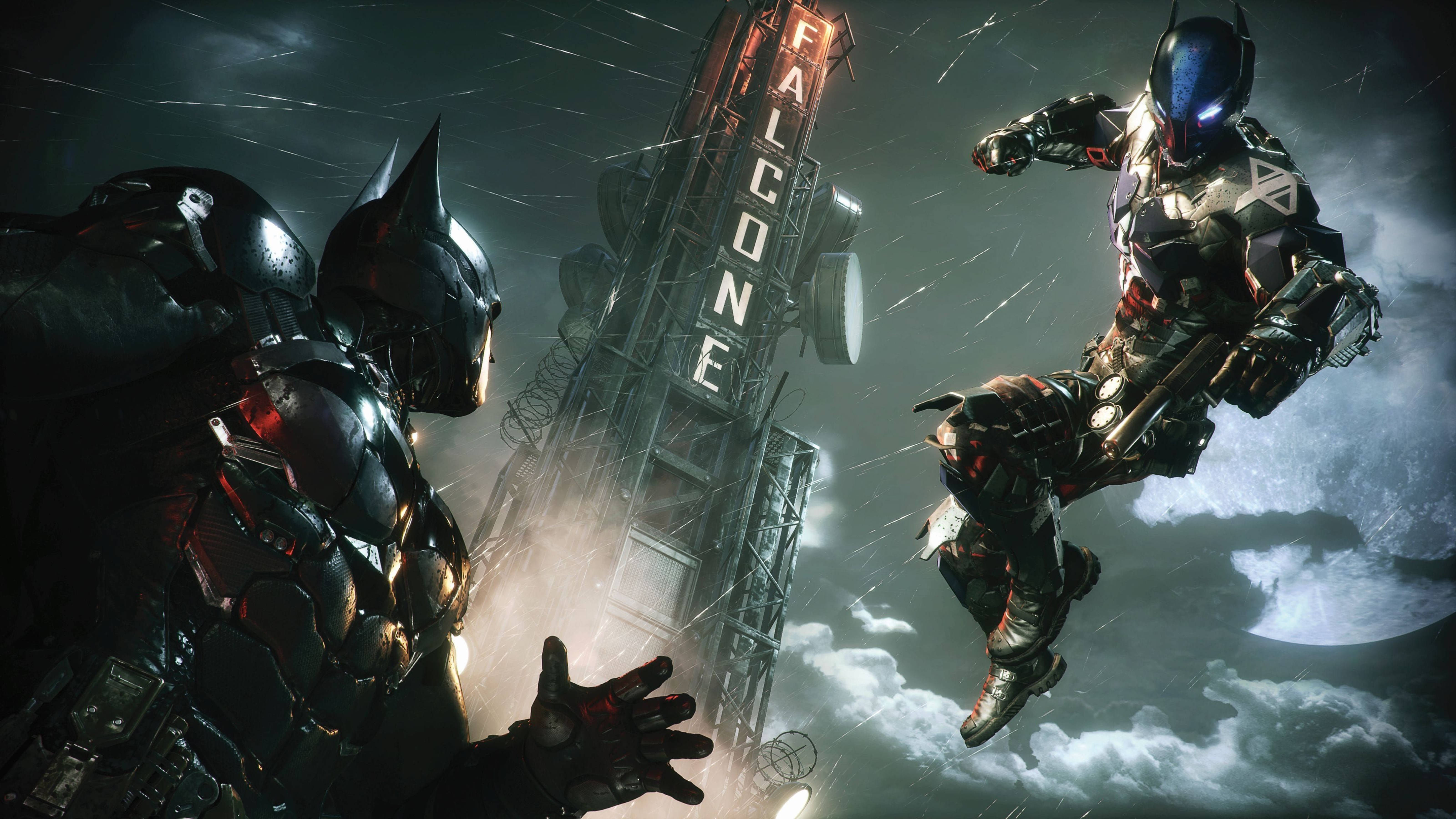 Batman Fight Scene Arkham City 4k Background