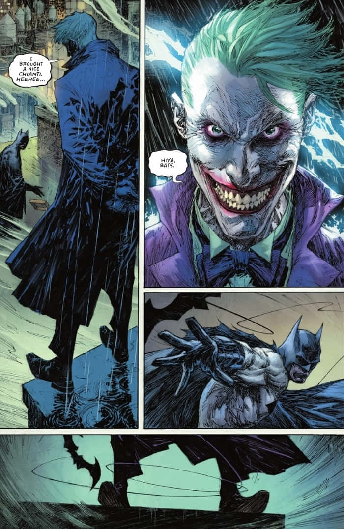 Batman Hush - The Dark Knight amidst shadows and mystery Wallpaper