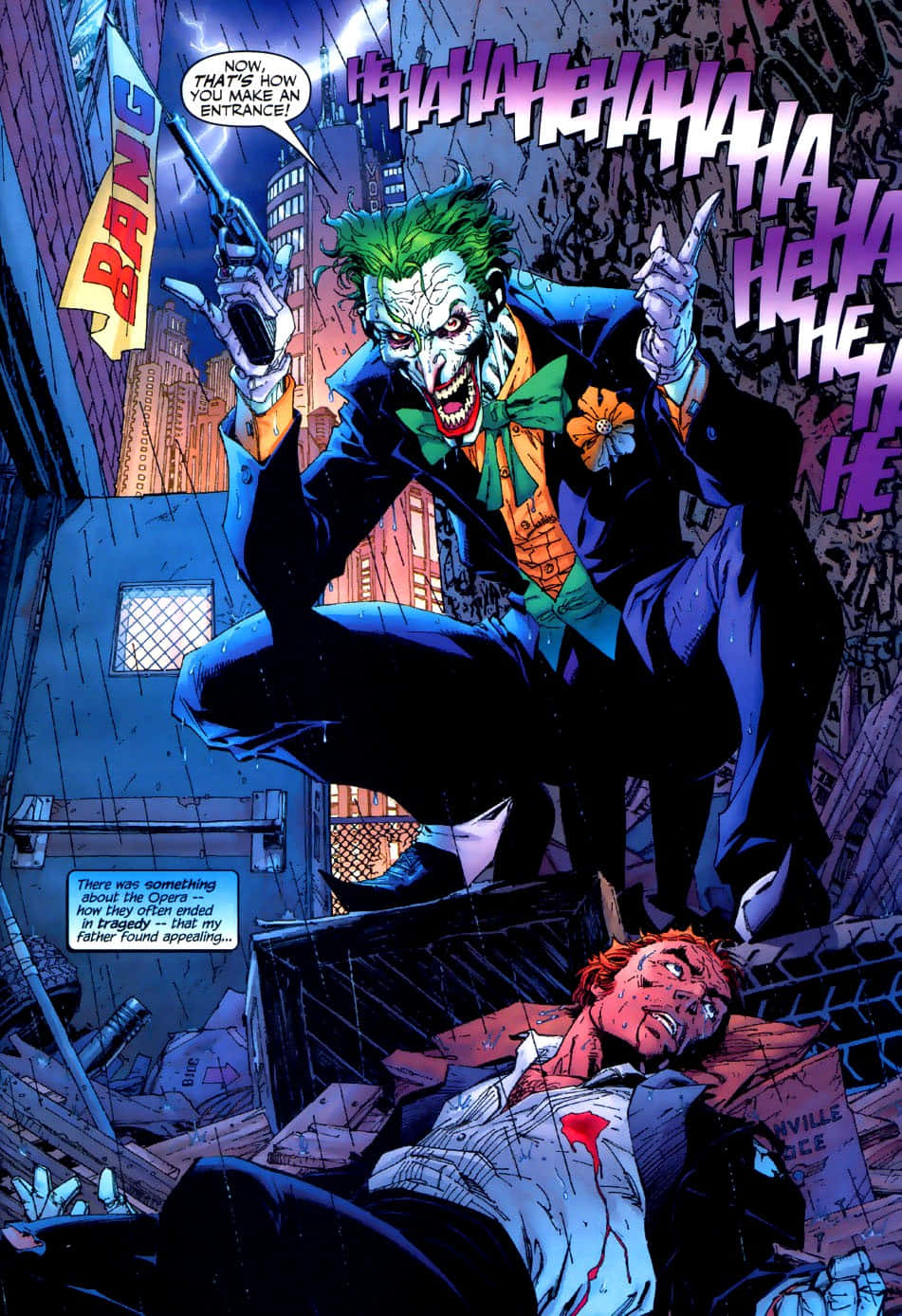 Batman Hush - The Dark Knight in Action Wallpaper