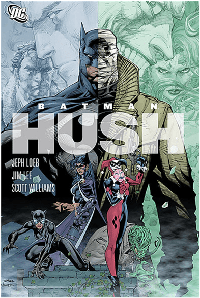 Batman Hush Comic Cover PNG