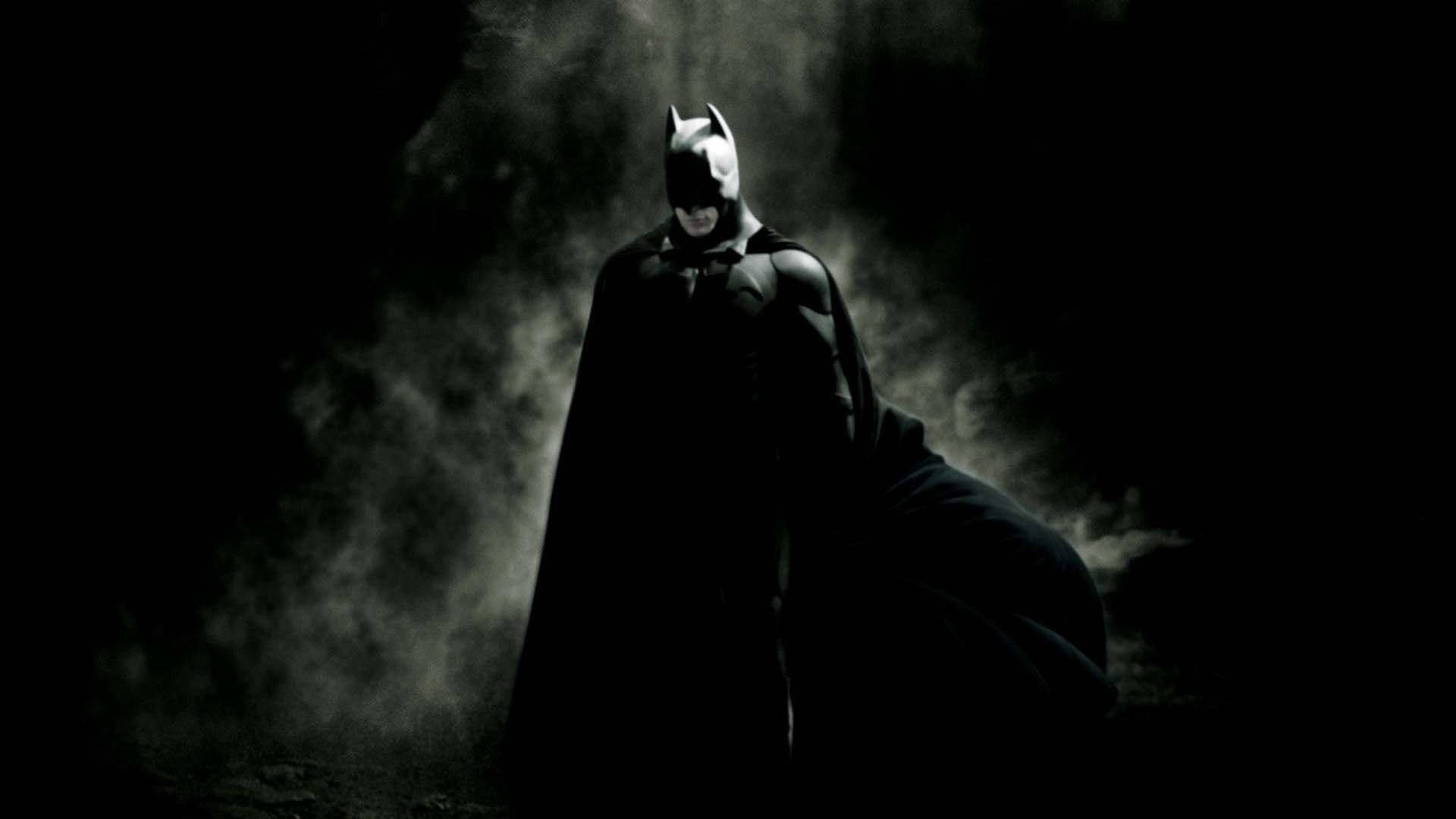 Batman In B&w Movie Wallpaper