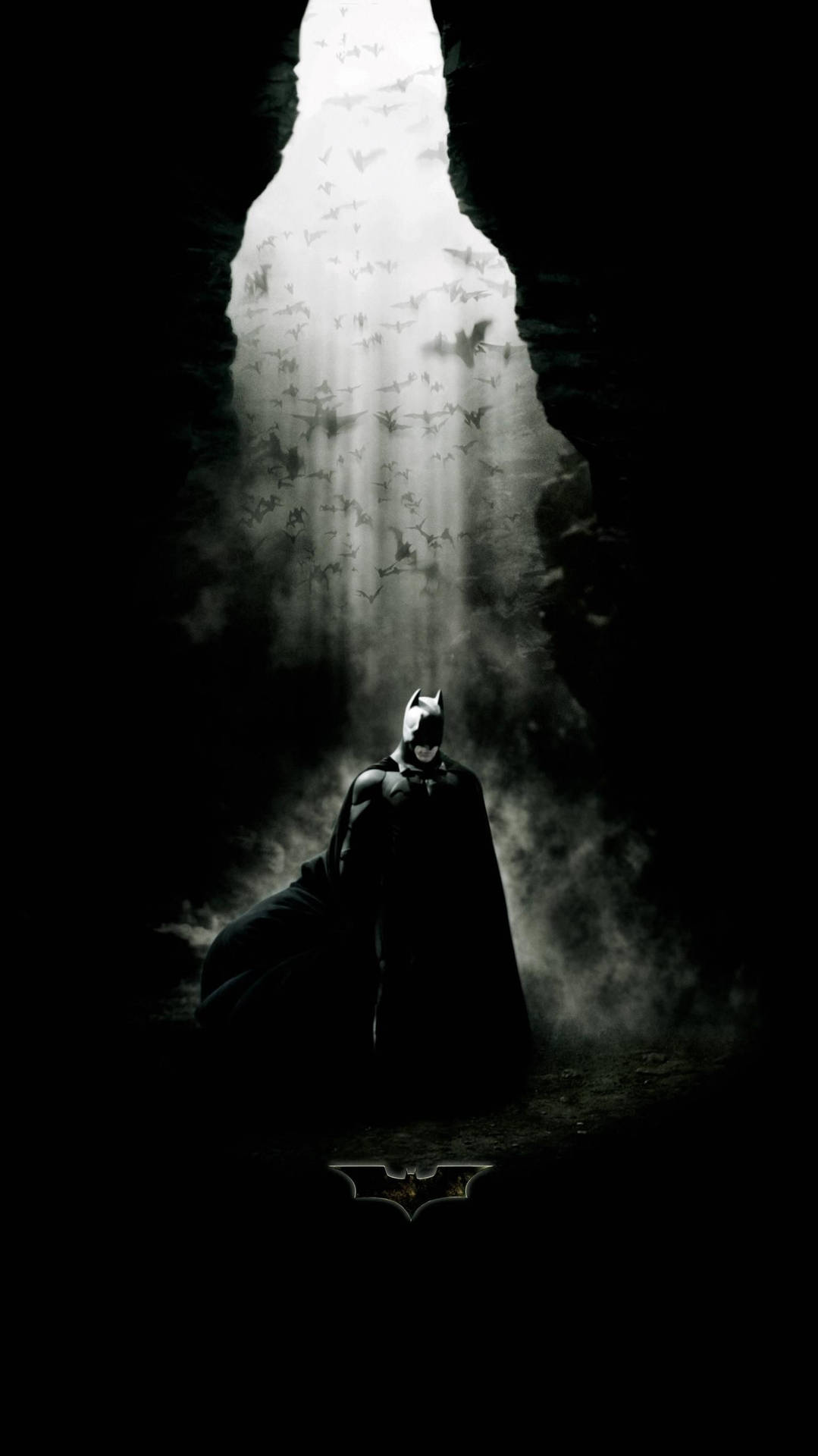 Batman In Cave Movie Wallpaper