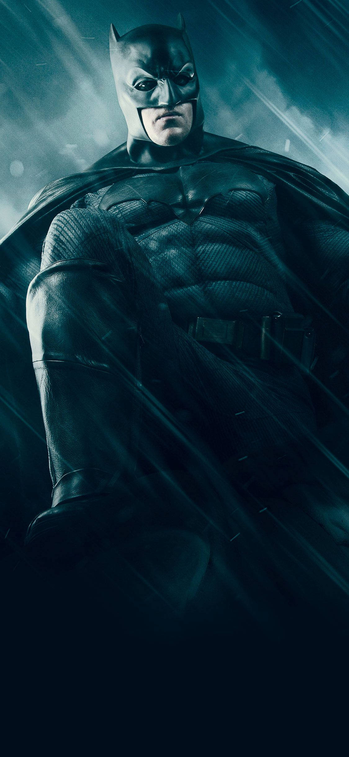 Batman In His Batsuit iPhone X Wallpaper
