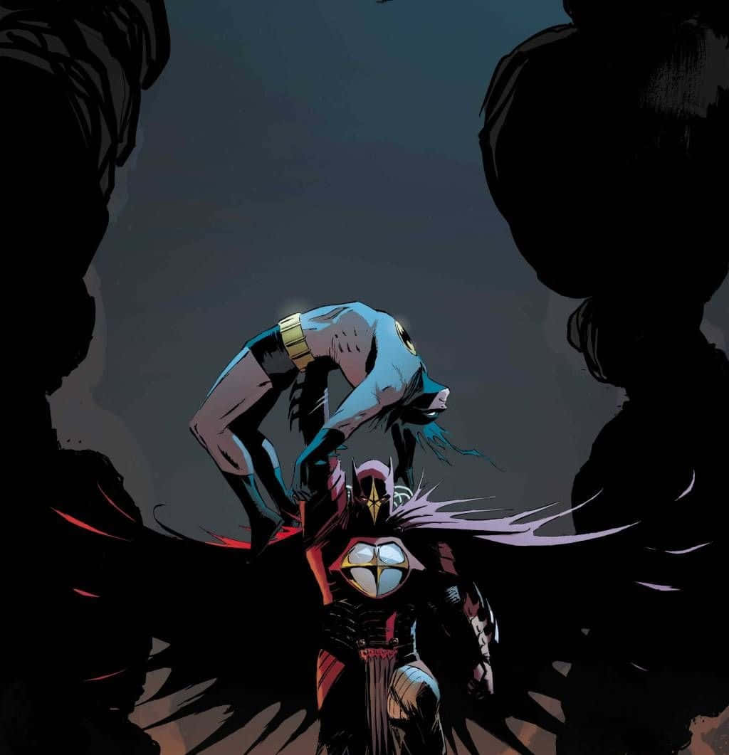 [Batman-Knightfall: Bane breaks the Bat] Wallpaper