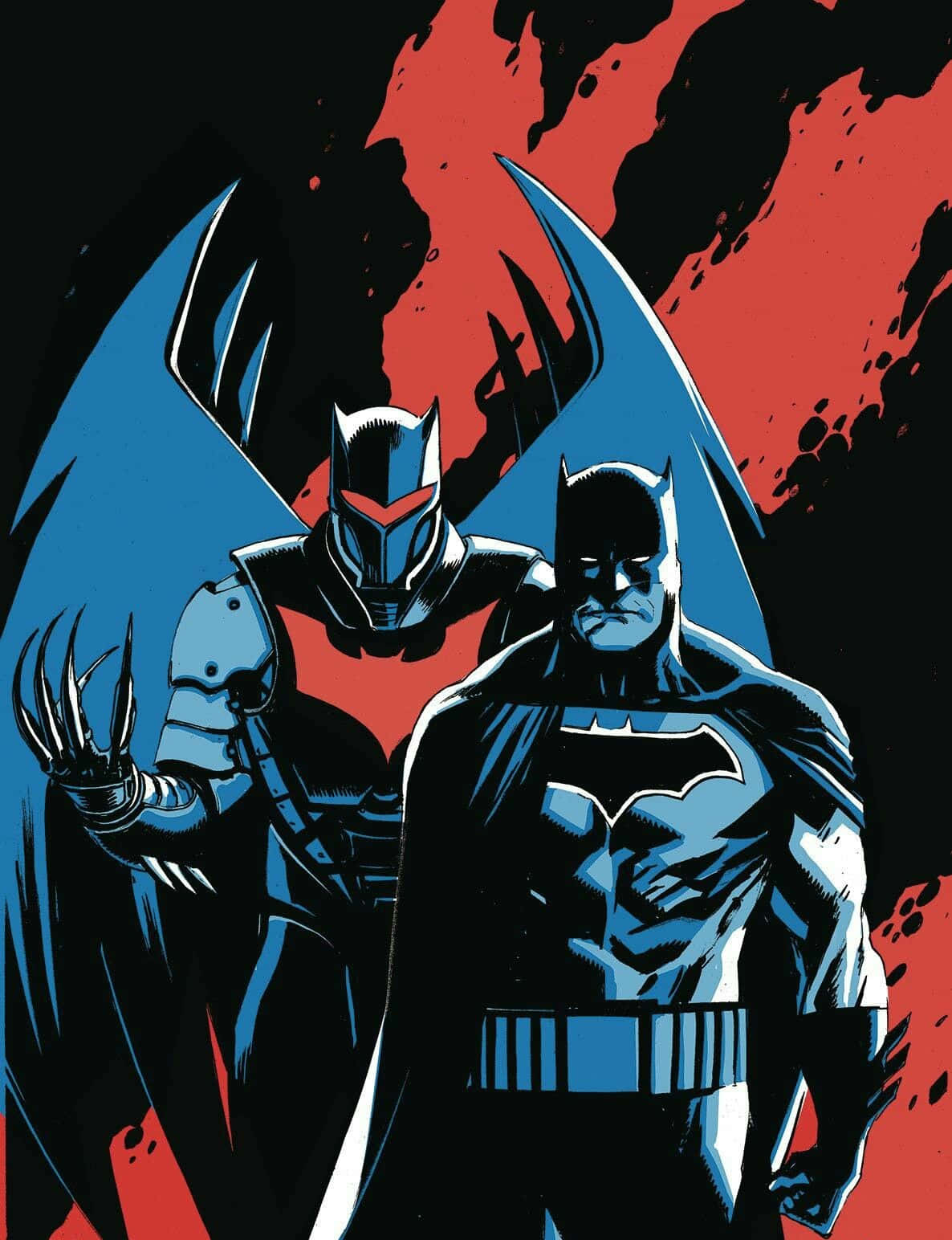Batman Knightfall - Bane Breaking the Bat Wallpaper