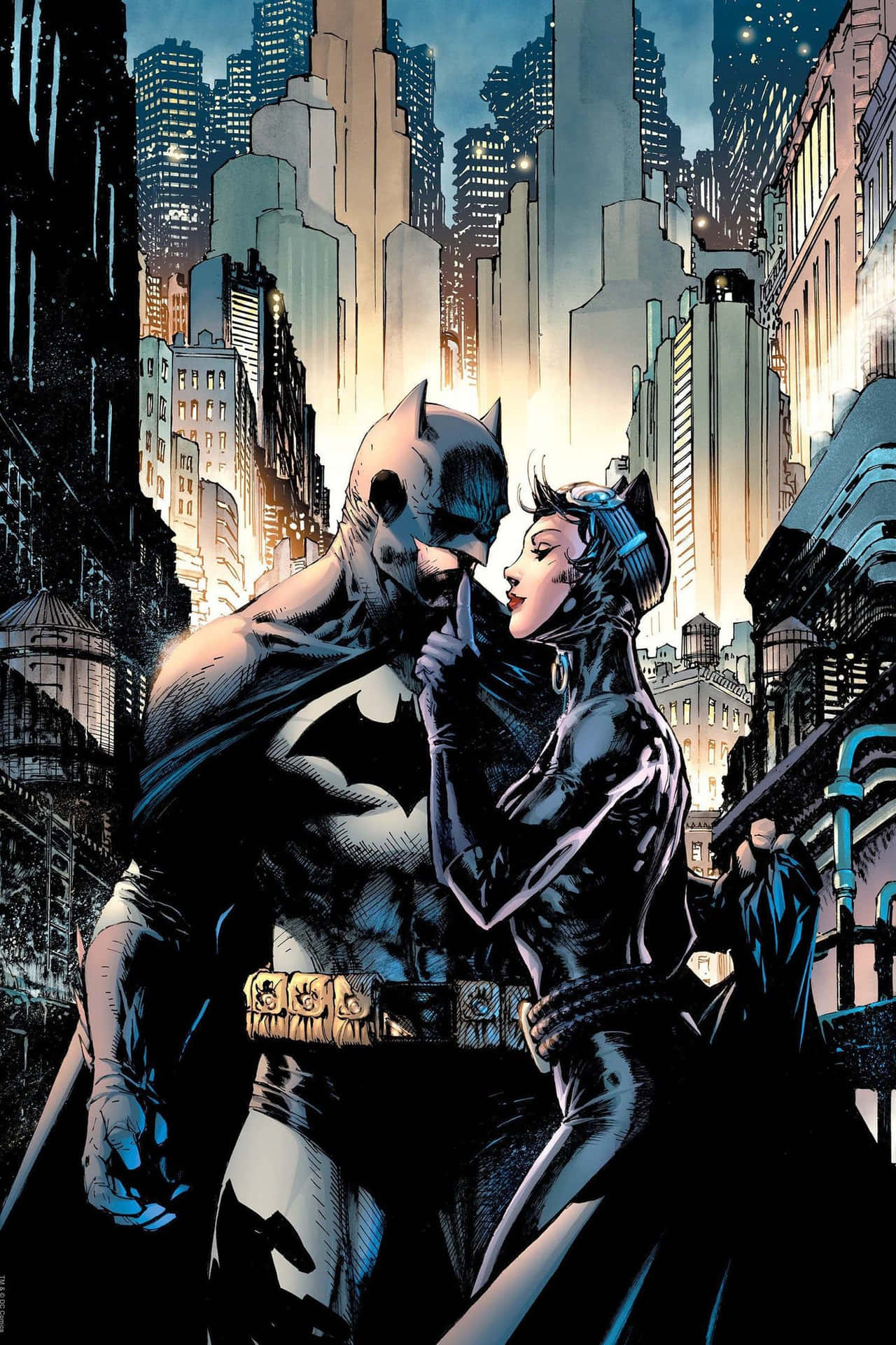 Batman - Knightfall in Action Wallpaper