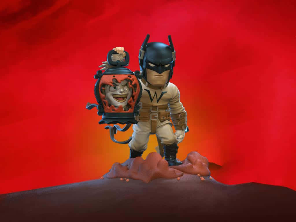 Figur Batman: Kesatria Terakhir Di Bumi Wallpaper