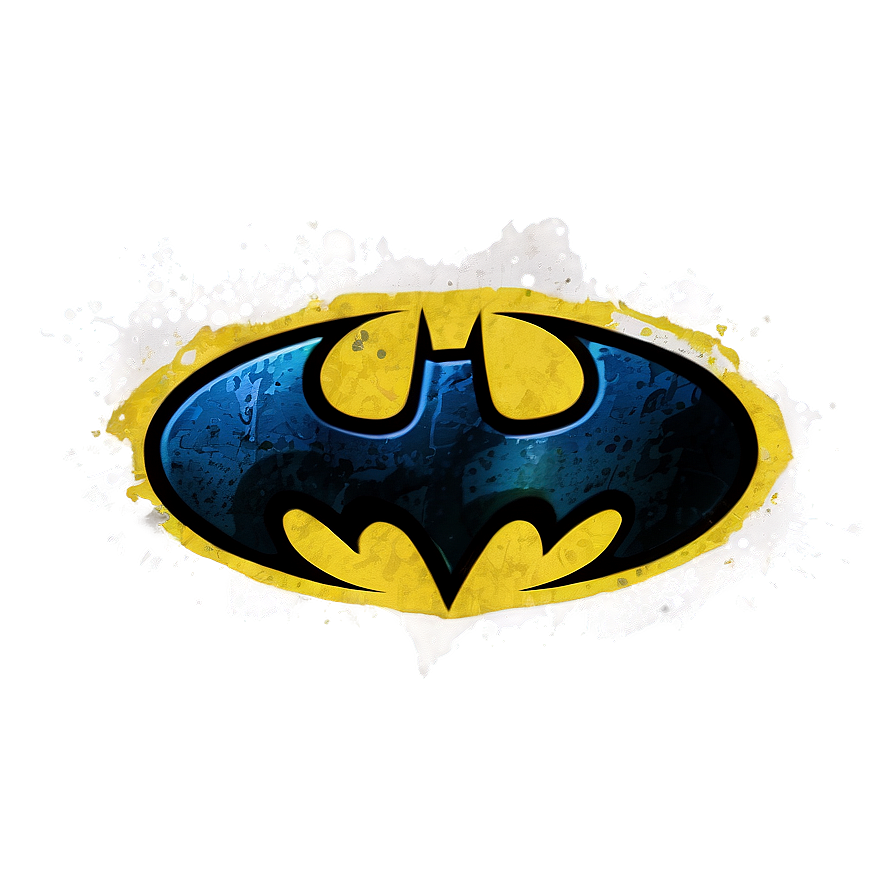 Batman Logo Graffiti Style Png Rlv14 PNG