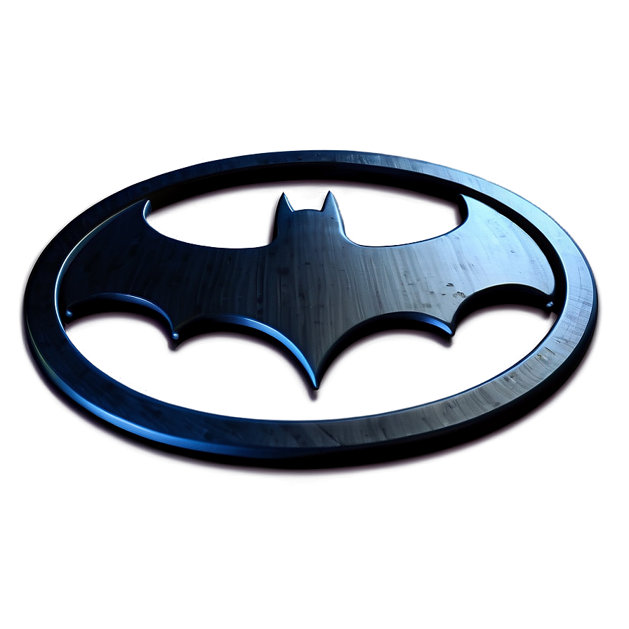 Batman Logo In Circle Png Ykt PNG