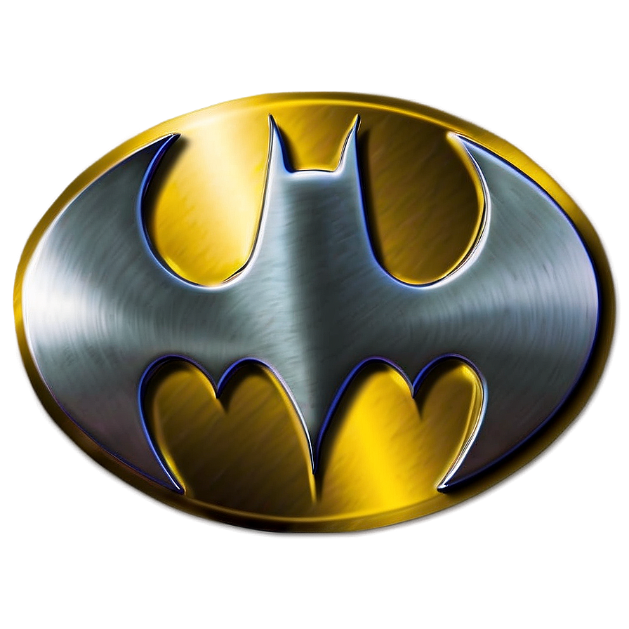 Batman Logo In Metal Png Njb PNG