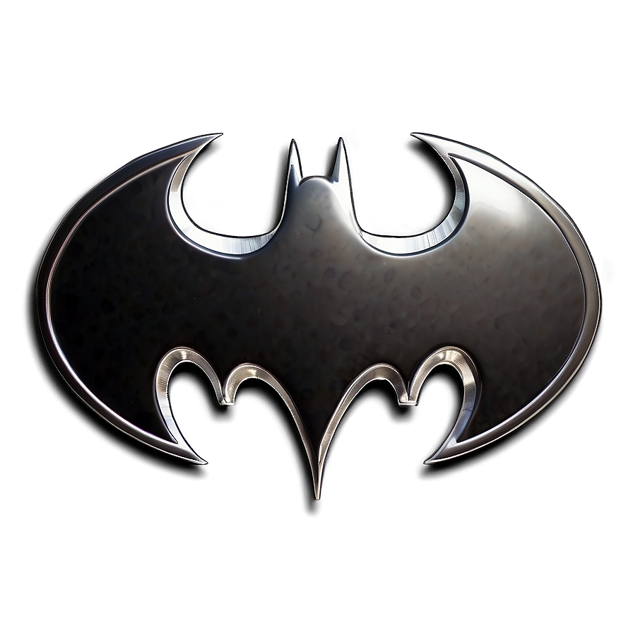 Batman Logo In Metal Png Waq55 PNG