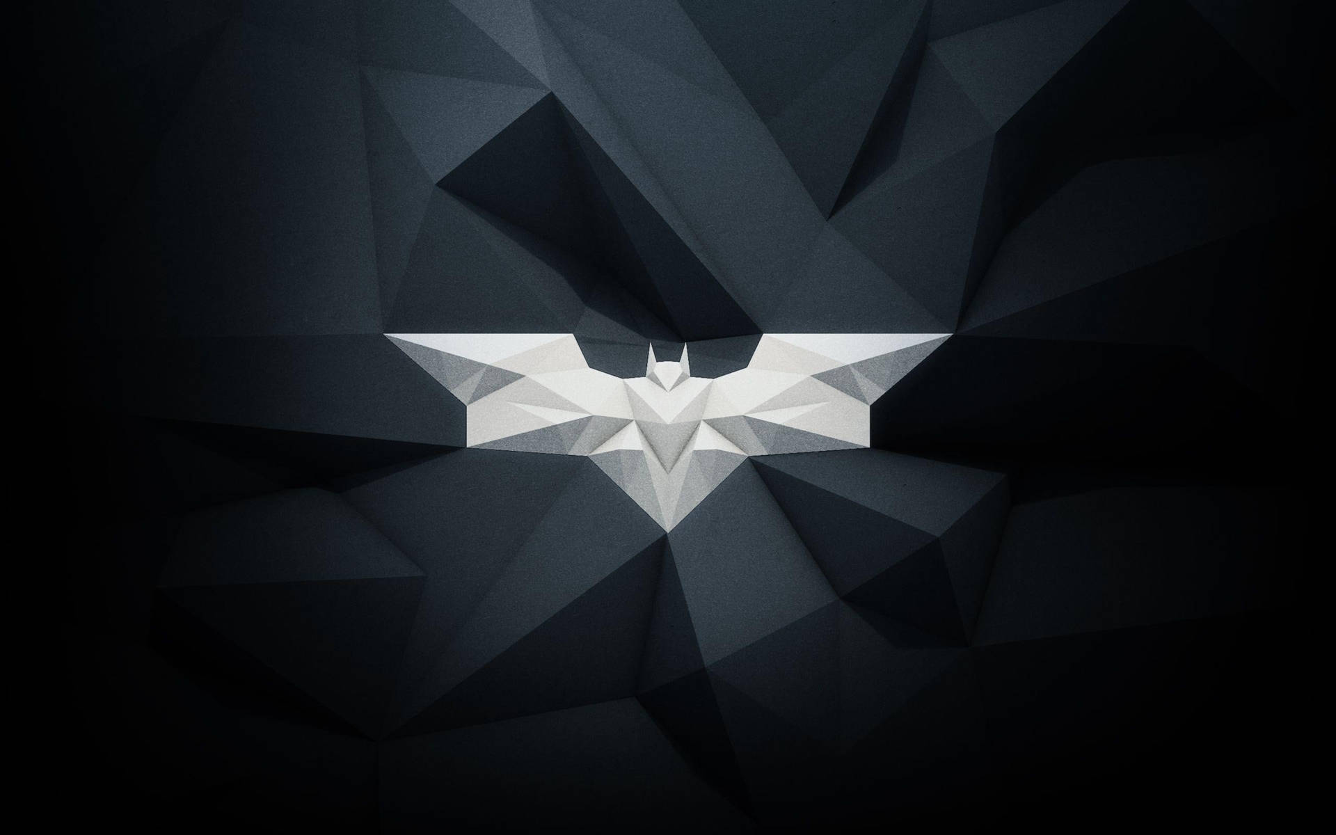 Batman Logo Textured Wallpaper