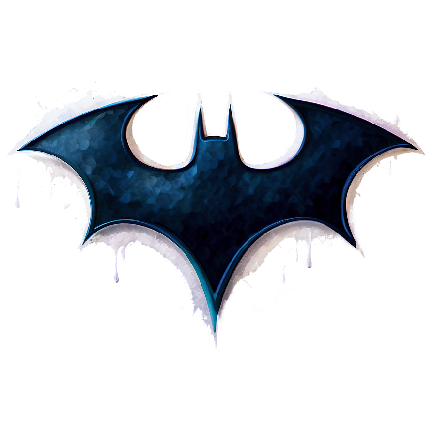 Batman Logo Watercolor Png 05042024 PNG