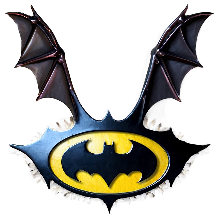 Download Batman Logo With Batwing Png 69 | Wallpapers.com