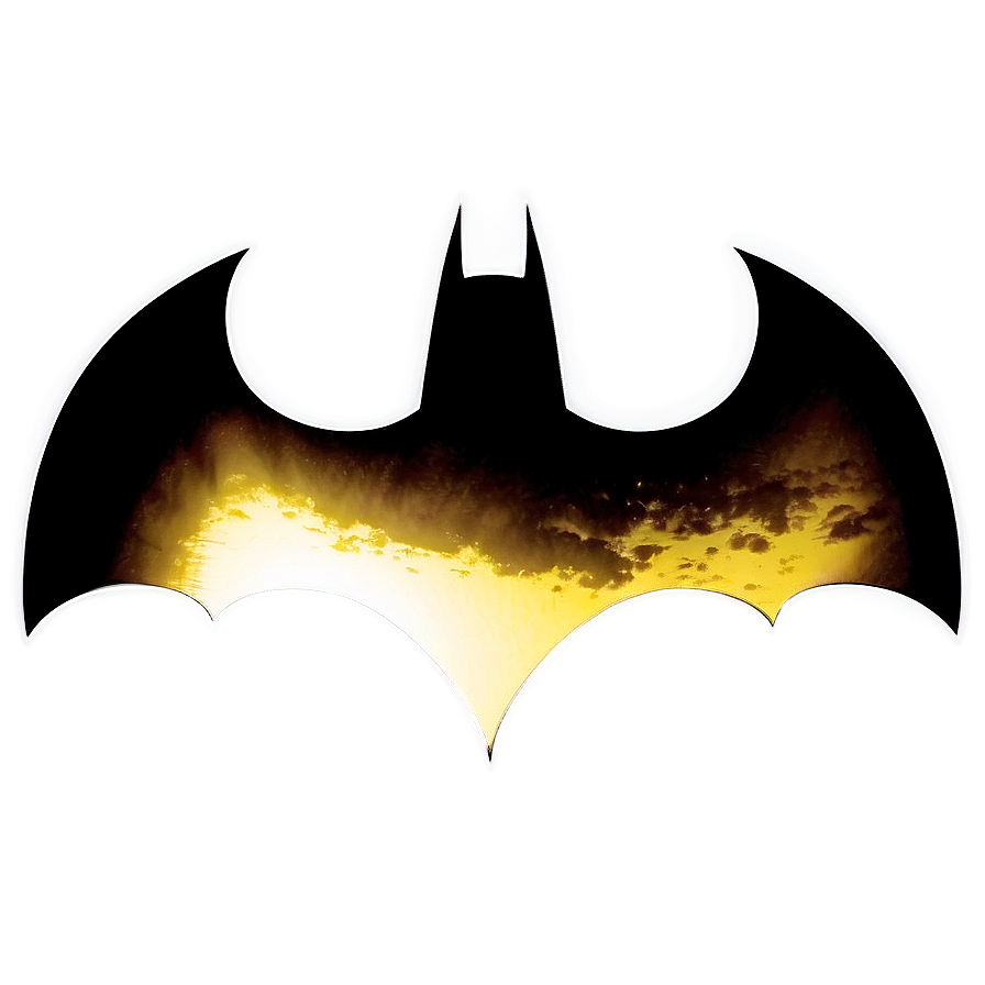 Batman Logo With City Silhouette Png 79 PNG
