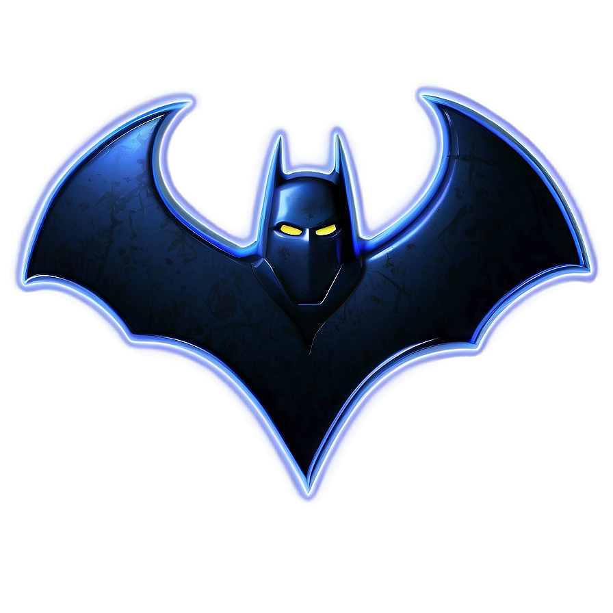 Batman Logo With Glowing Eyes Png Gkb PNG