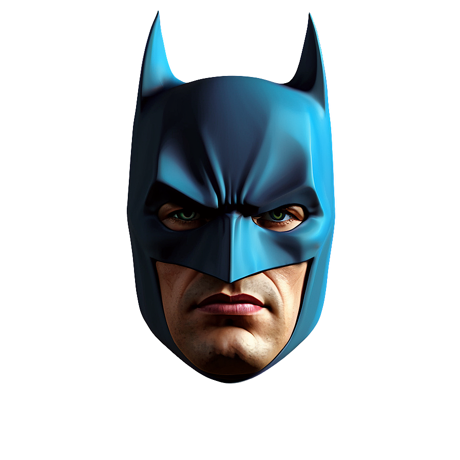 Download Batman Mask Digital Art Png 2 | Wallpapers.com