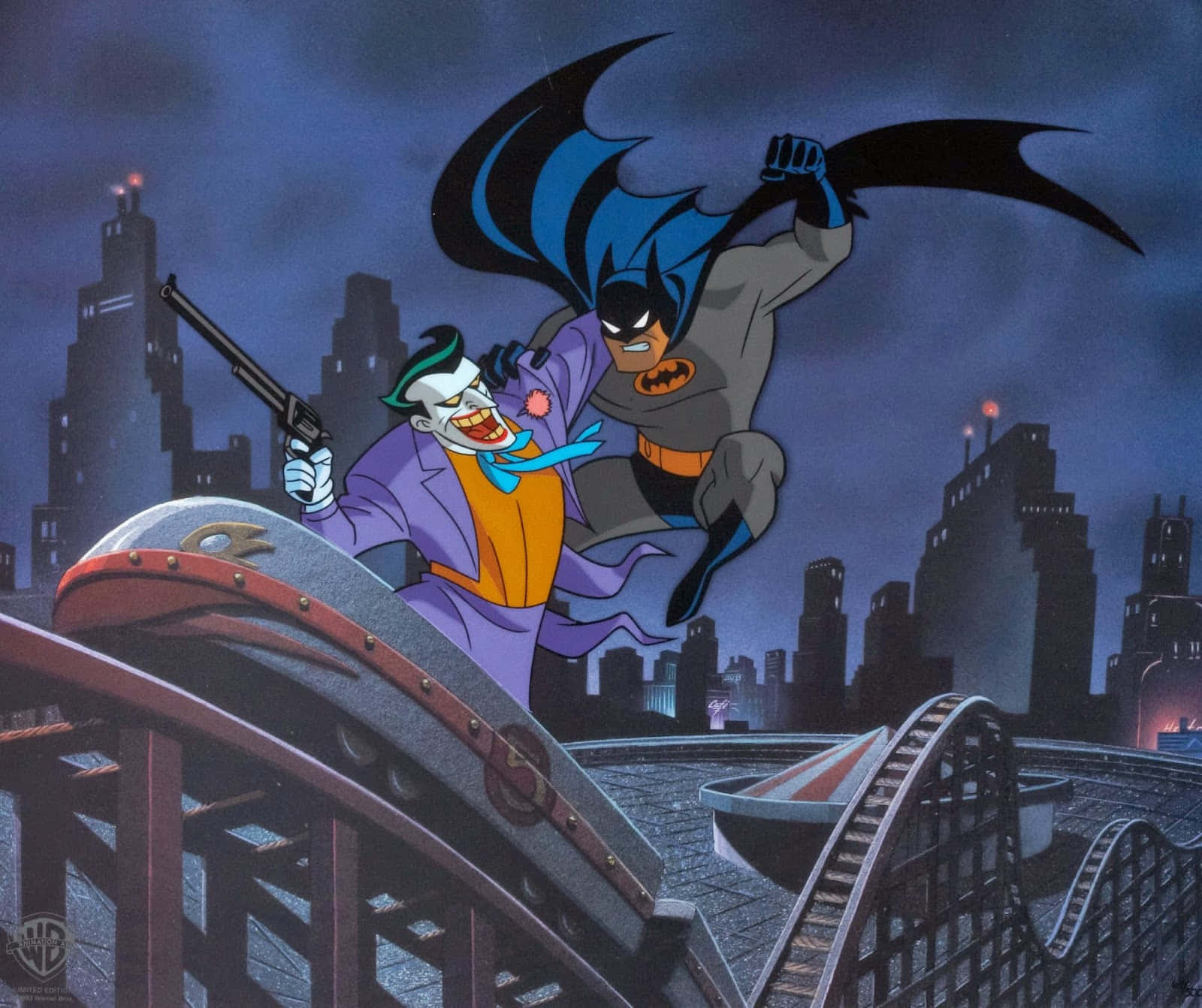 Batmande Pie En Batman: La Máscara Del Fantasma. Fondo de pantalla
