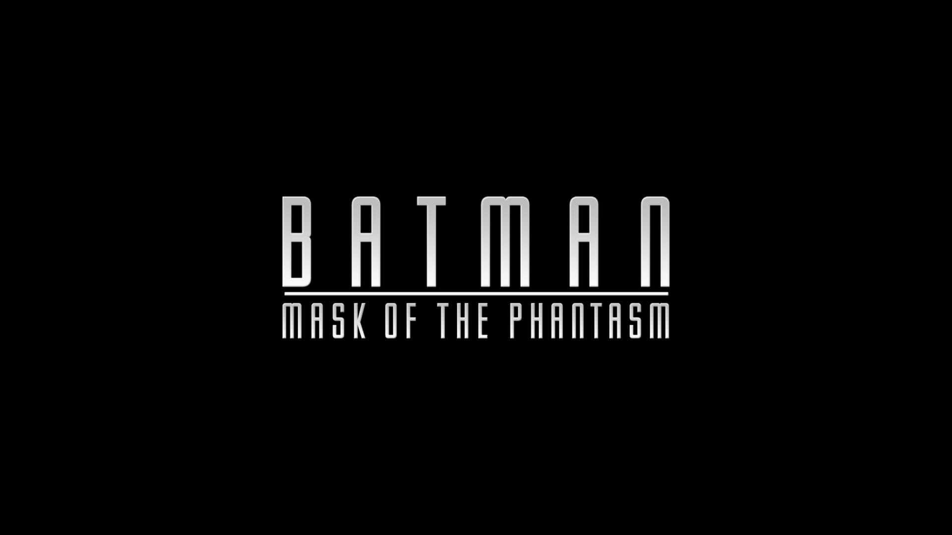 Batman and the Phantasm face off in Gotham City Wallpaper