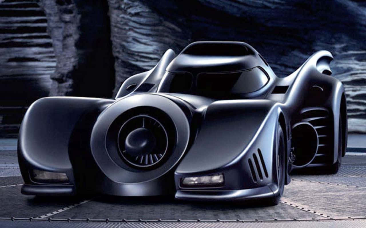 Batman Monster Car Black Shiny Wallpaper