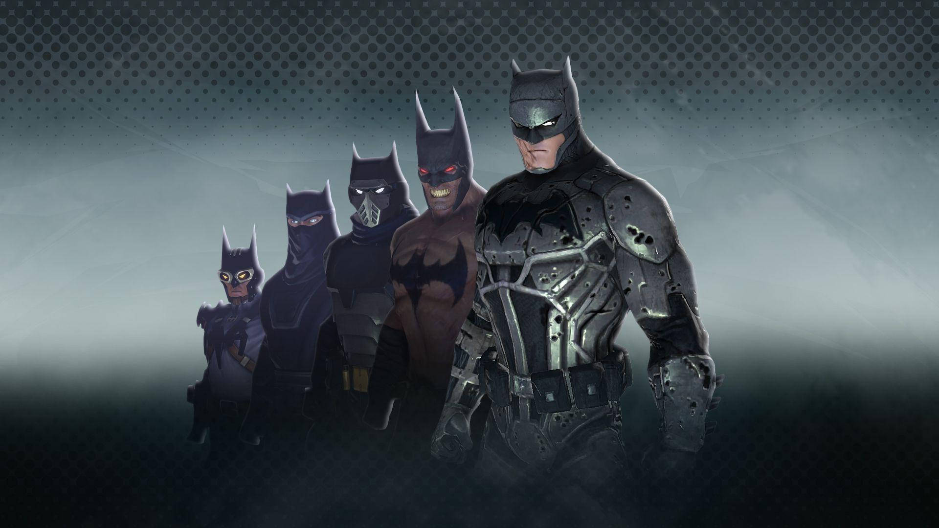Batmanorigin Crisis Videospelet Dc Universe Online Wallpaper