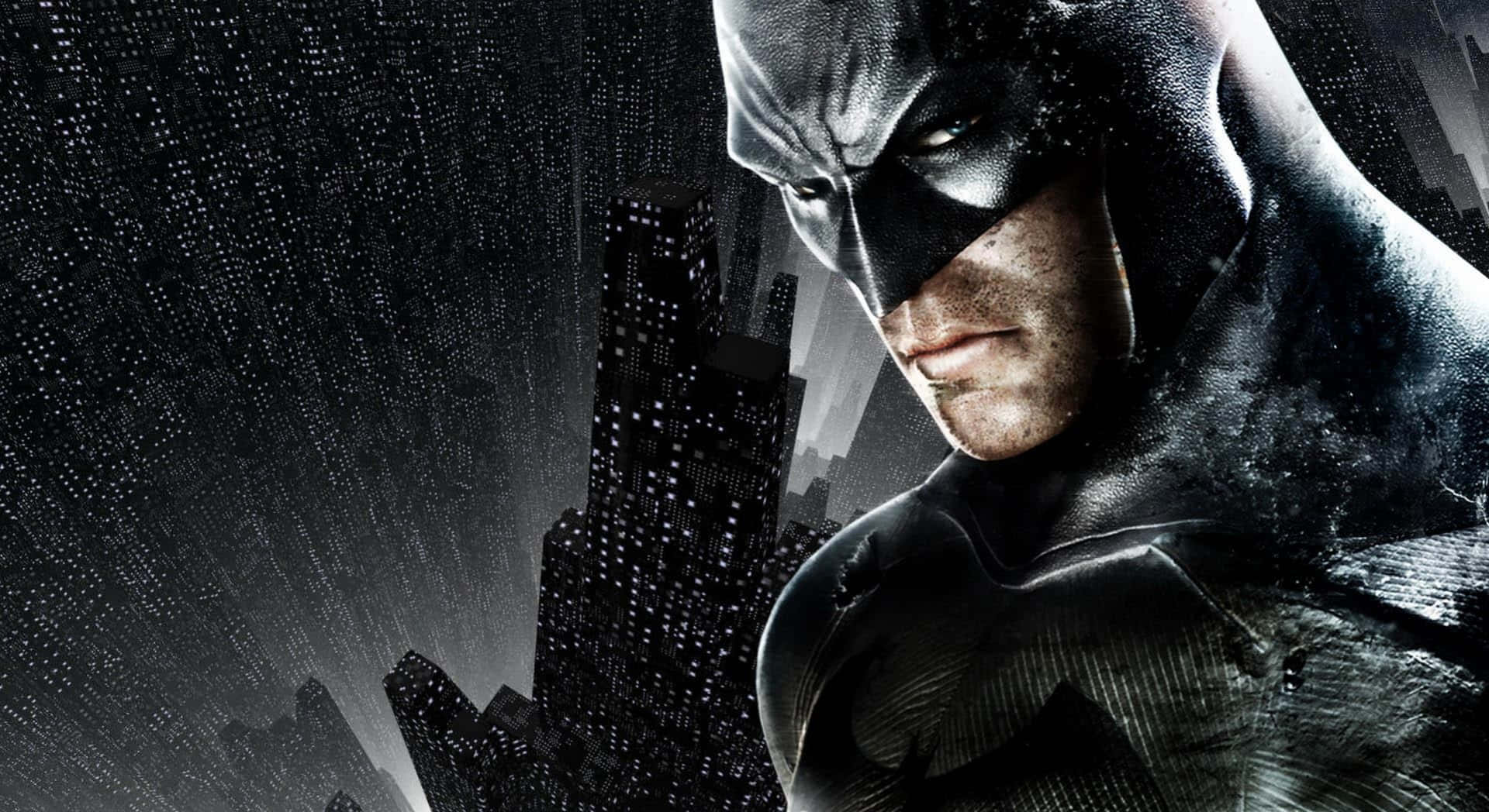 Imagemdo Batman E Dos Prédios De Gotham City.