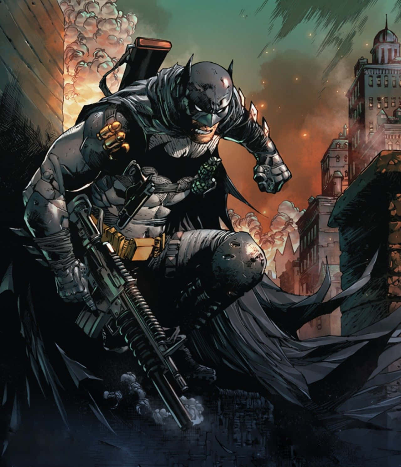 Batman Reborn - The Dark Knight Returns Wallpaper