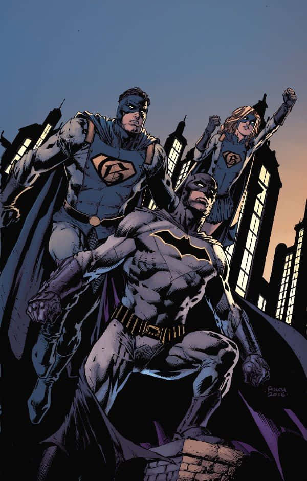 Batman Reborn - A New Era of Heroism Wallpaper