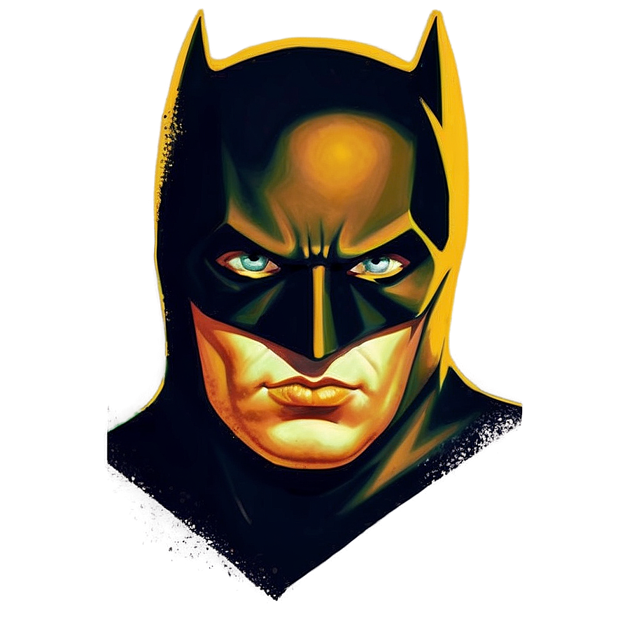 Batman Retro Poster Png Xce PNG