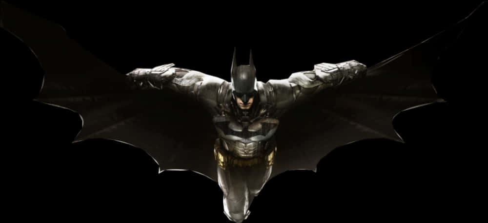 Batman Silhouette Above PNG