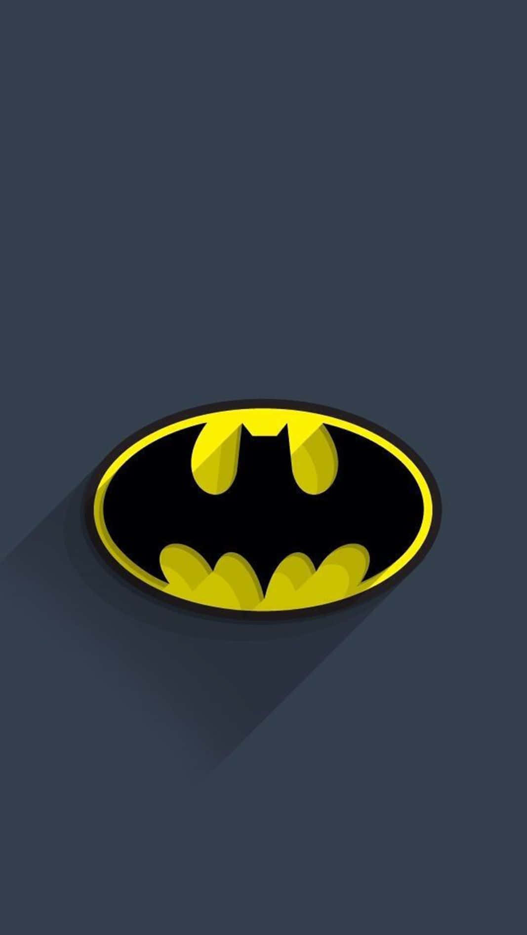 Batman Symbool Schaduw Grafiek Achtergrond