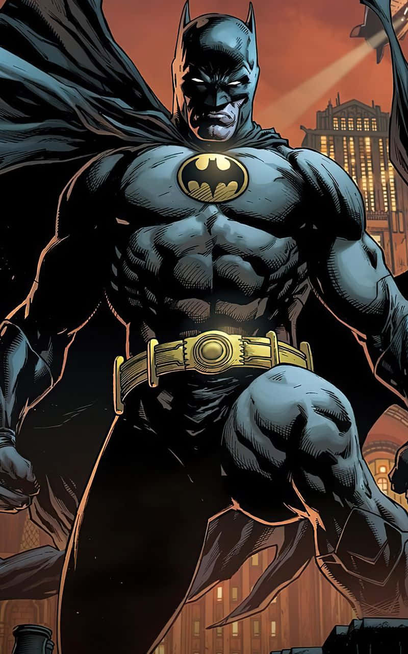 Download Batman Tablet Comic Book Wallpaper 