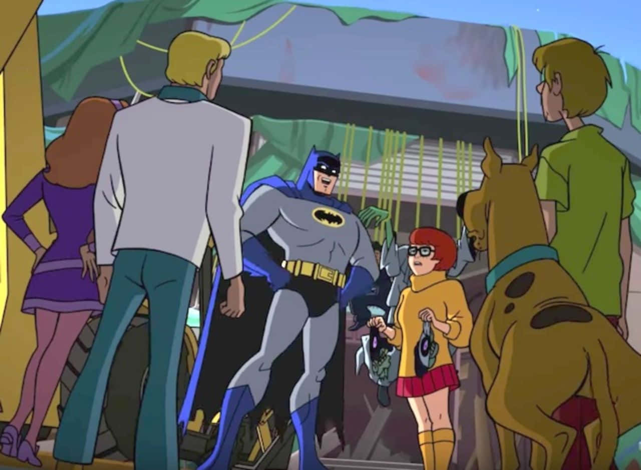 Batman and Blue Beetle team up in Batman: The Brave and The Bold Wallpaper