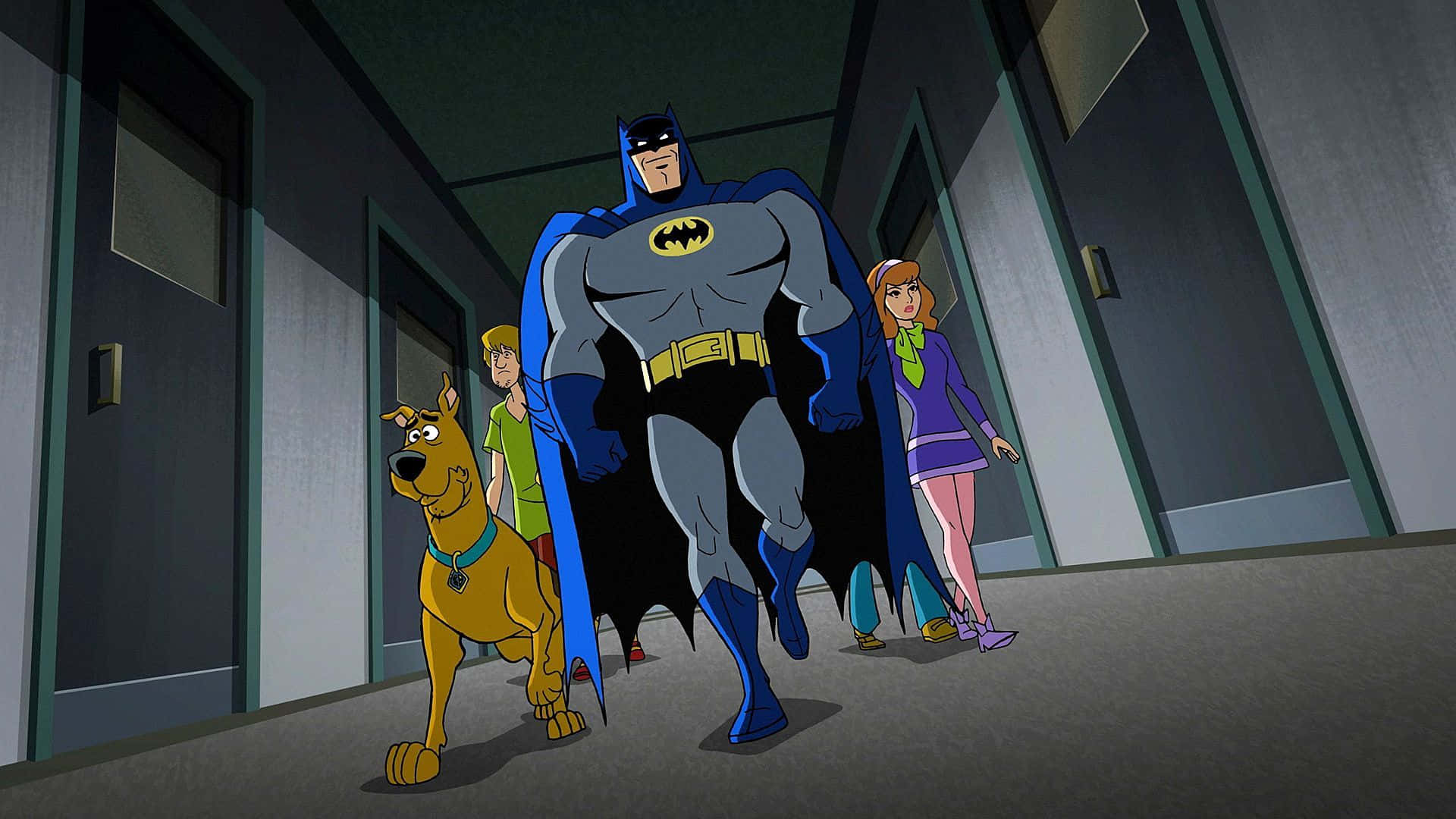 Batman and Blue Beetle team up in Batman: The Brave and The Bold. Wallpaper