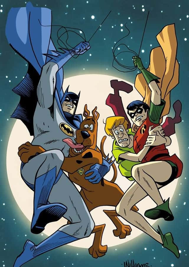 Batman and Blue Beetle team up in "Batman: The Brave and The Bold" Wallpaper