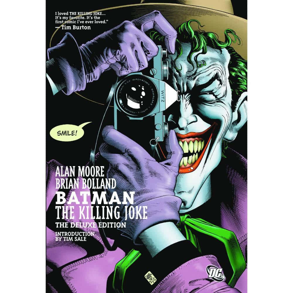 Batman and The Joker Face Off in The Killing Joke Wallpaper