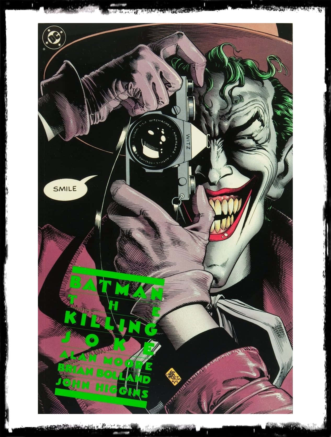 Caption: Batman and The Joker Face Off in The Killing Joke Wallpaper