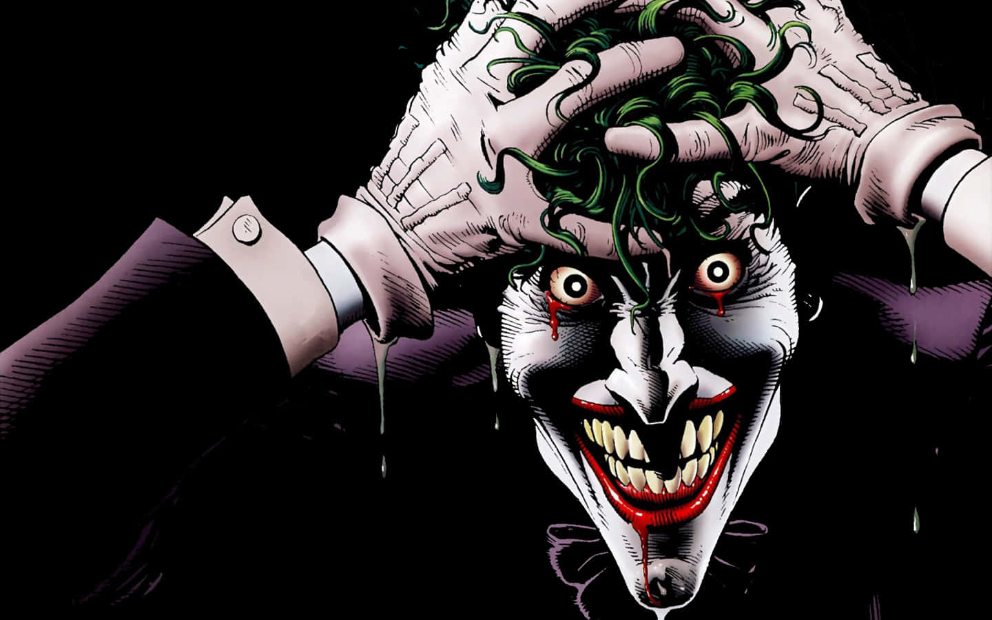 Batmany Joker Enfrentándose En La Adaptación Del Cómic 'the Killing Joke' Fondo de pantalla